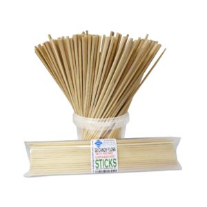 Candy Floss Birch Wood Sticks 50